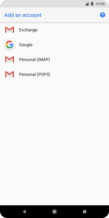 Press Personal (POP3). Press Personal (POP3).