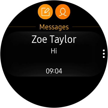 Press the required picture message.