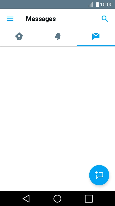 Press the new message icon.