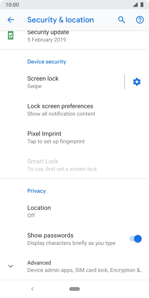 Press Pixel Imprint.