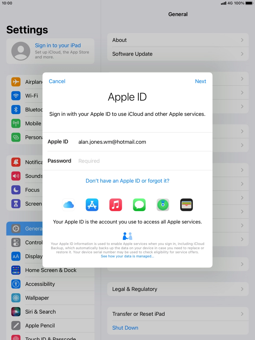 Press the field next to Press the field next to