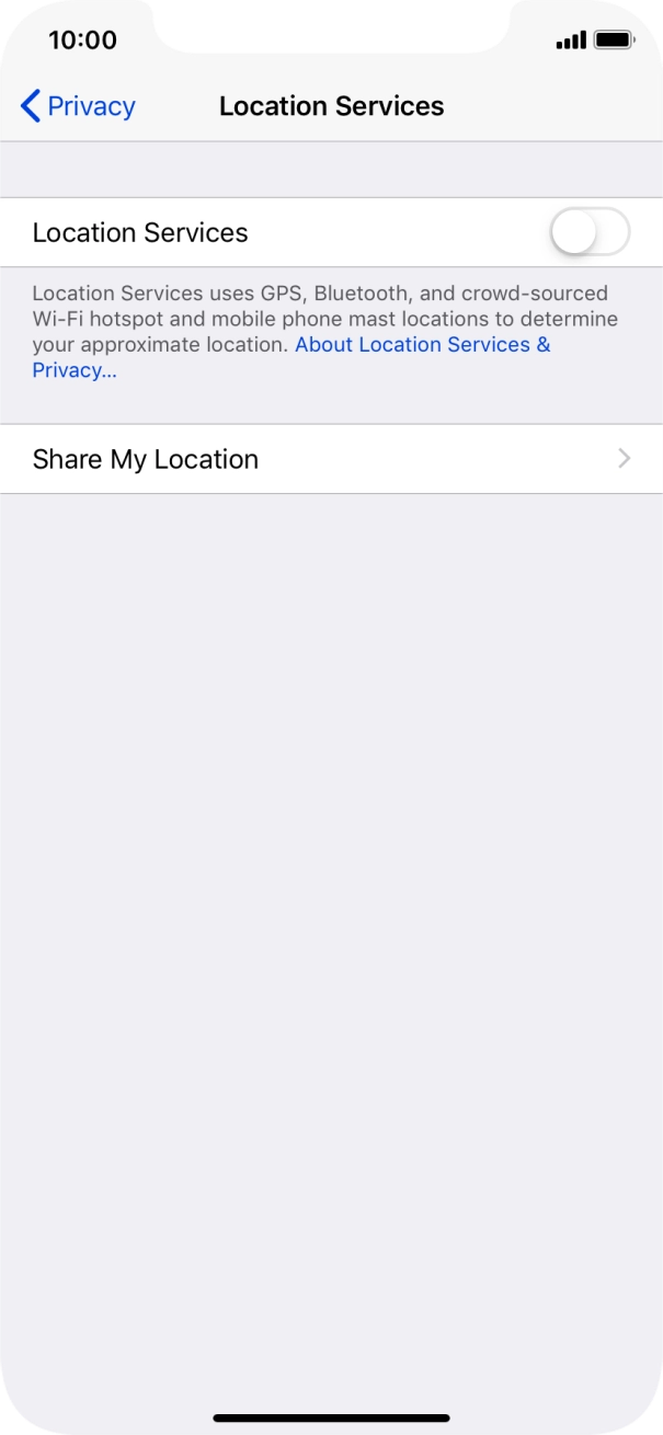 Press the indicator next to Press the indicator next to