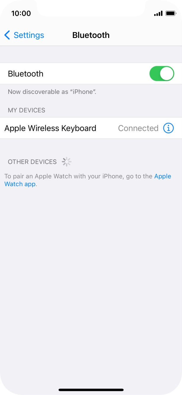 Slide your finger upwards starting from the bottom of the screen to return to the home screen.