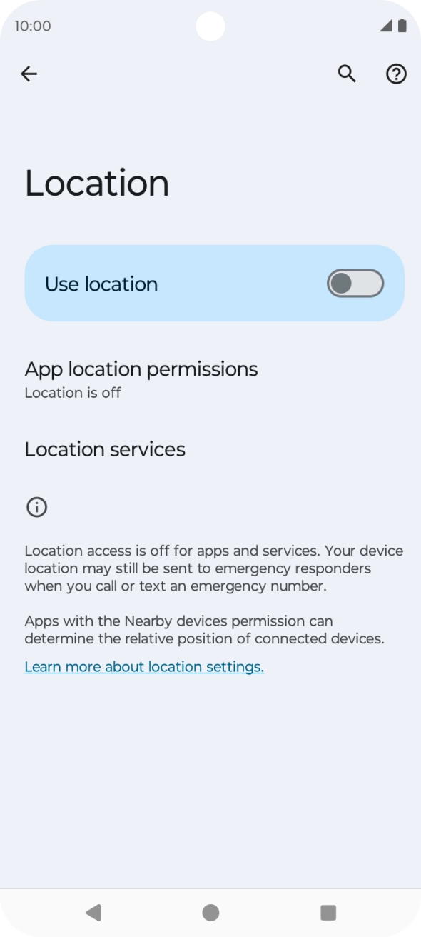 Press the indicator next to Press the indicator next to