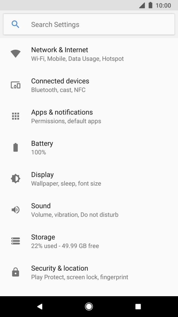 Press Connected devices.
