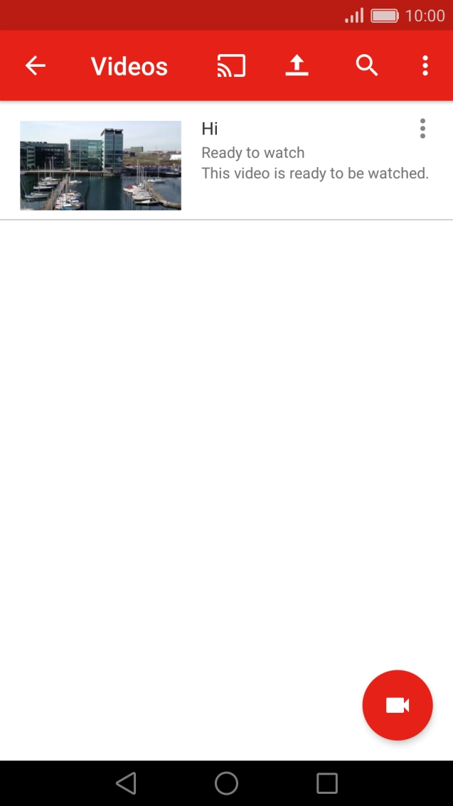 Press the search icon.