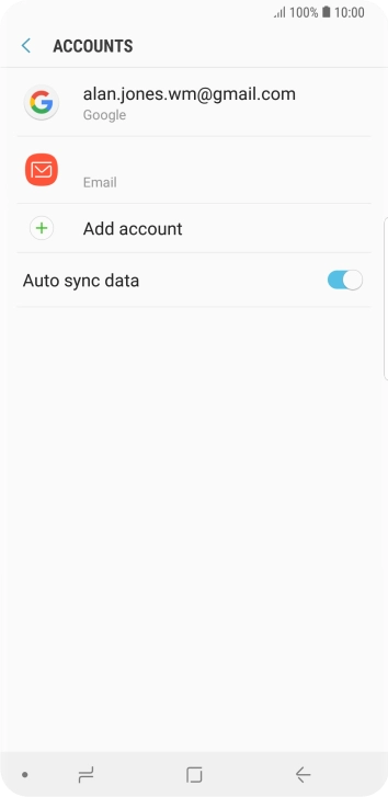 Press the Home key to return to the home screen. Press the Home key to return to the home screen.