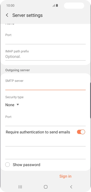 Press the drop down list below Press the drop down list below