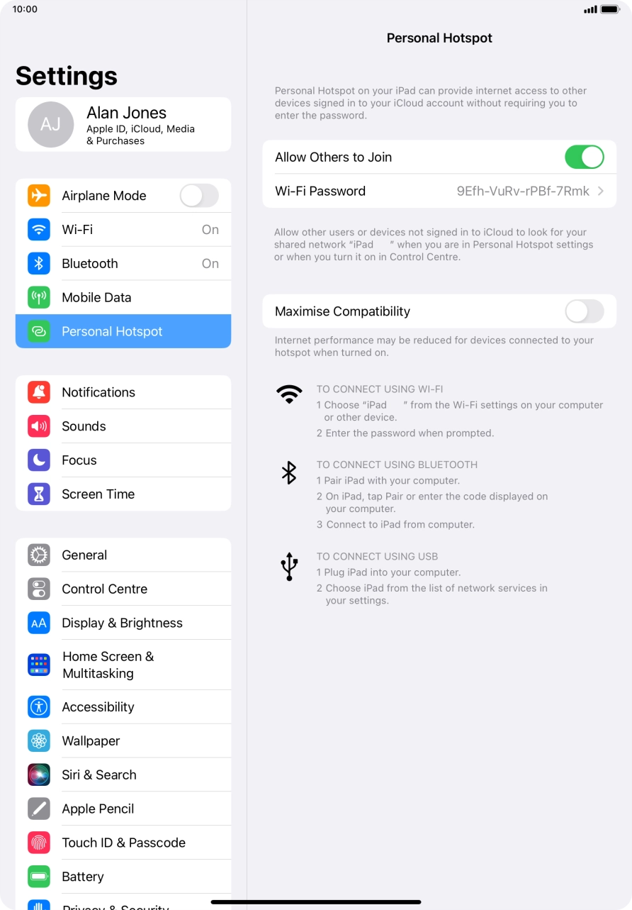 Slide your finger upwards starting from the bottom of the screen to return to the home screen.