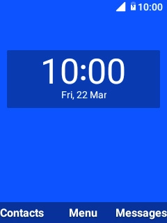 When the battery charging icon is displayed, the battery is charging.