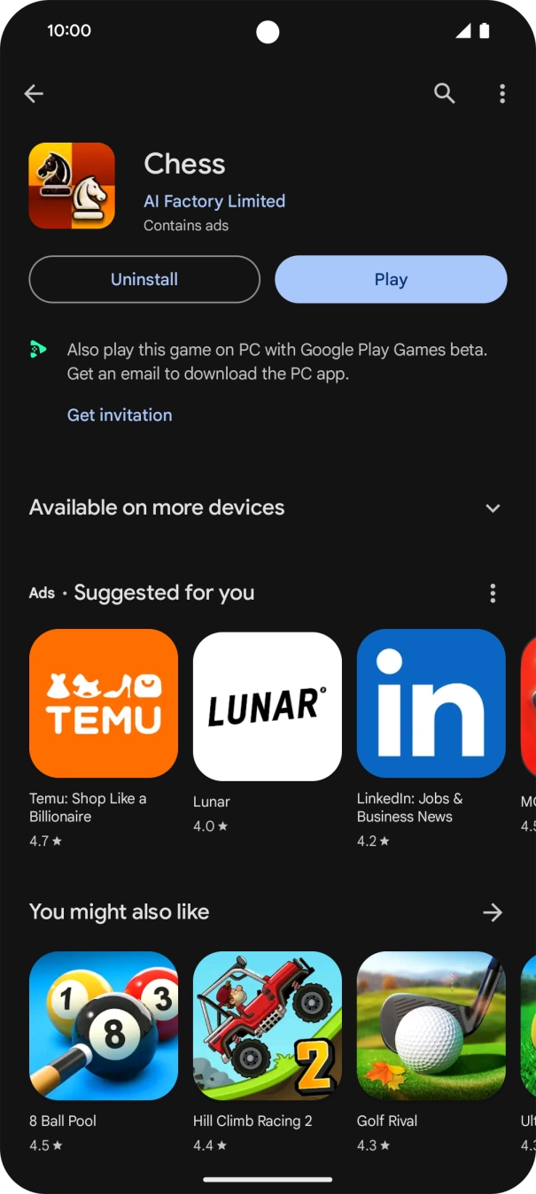 Slide your finger upwards starting from the bottom of the screen to return to the home screen.