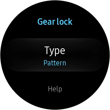 Press Type and key in the current lock code.