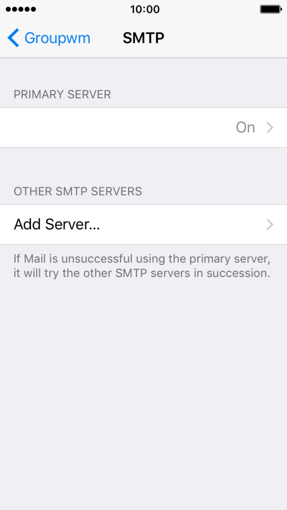 Press the field below 