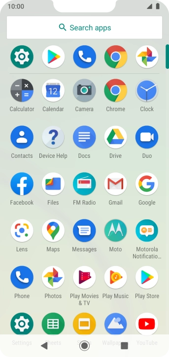 Press Gmail. Press Gmail.