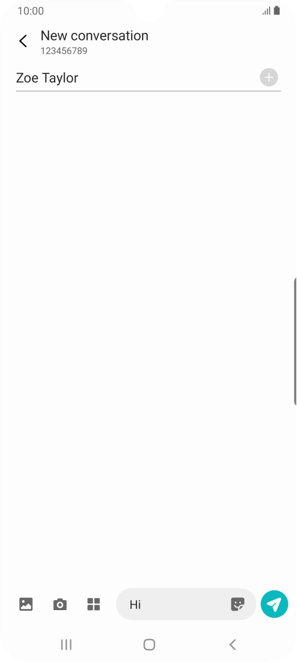 Press the picture icon.