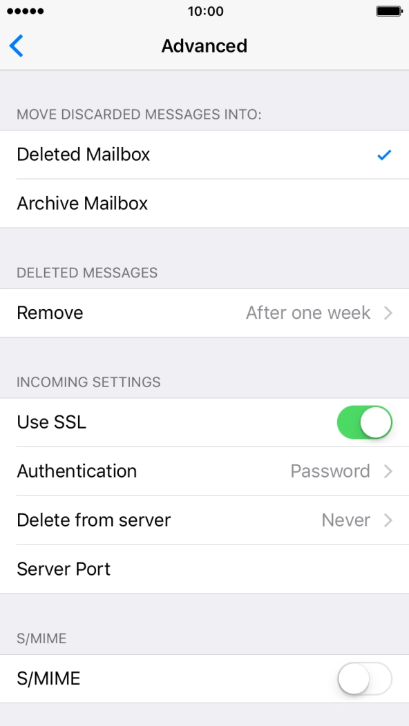 Press Authentication.