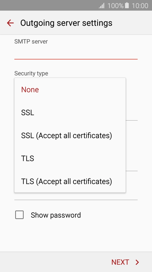 Press SSL to turn on the function.
