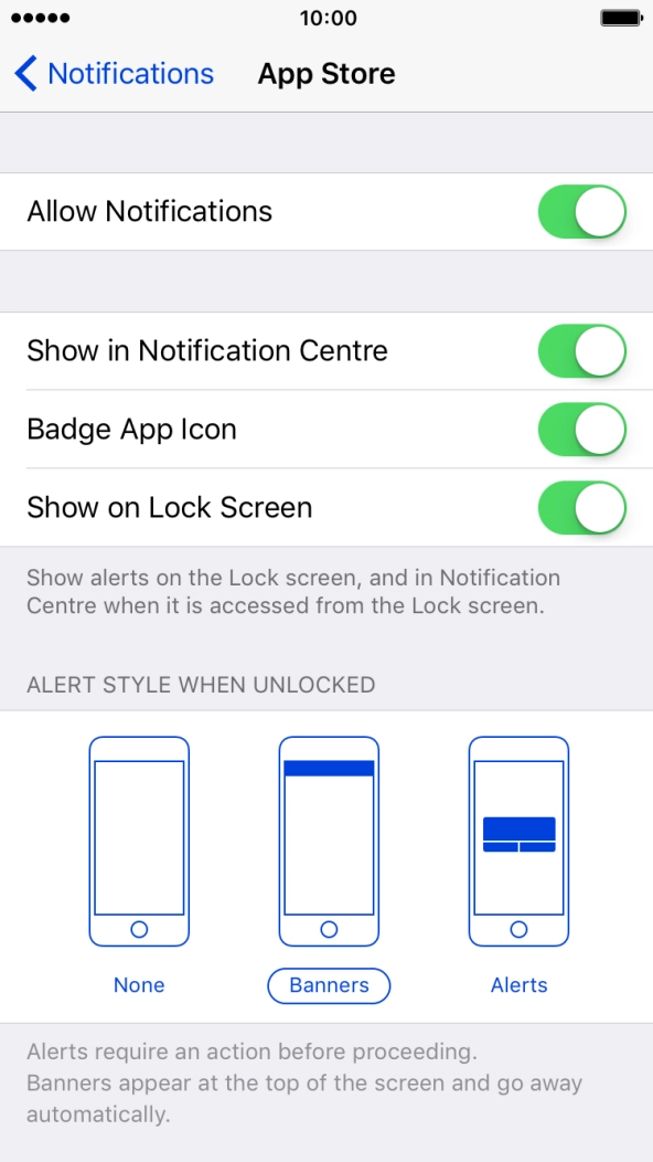 Press the indicator next to Press the indicator next to