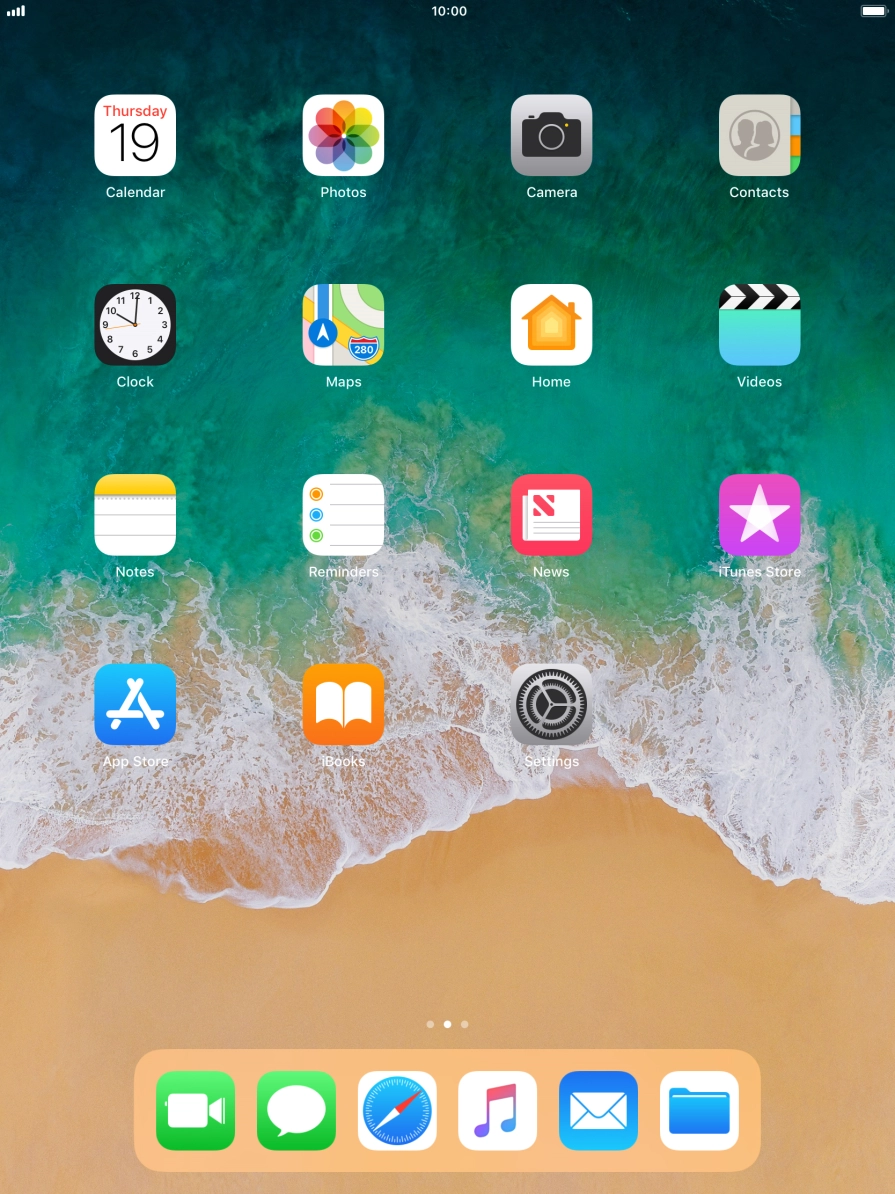 To remove an application from Dock, press and hold the required application and drag it upwards from Dock.
