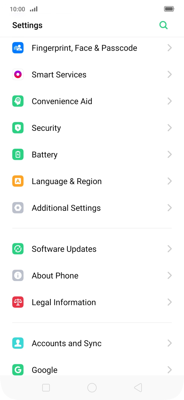 Press Additional Settings. Press Additional Settings.