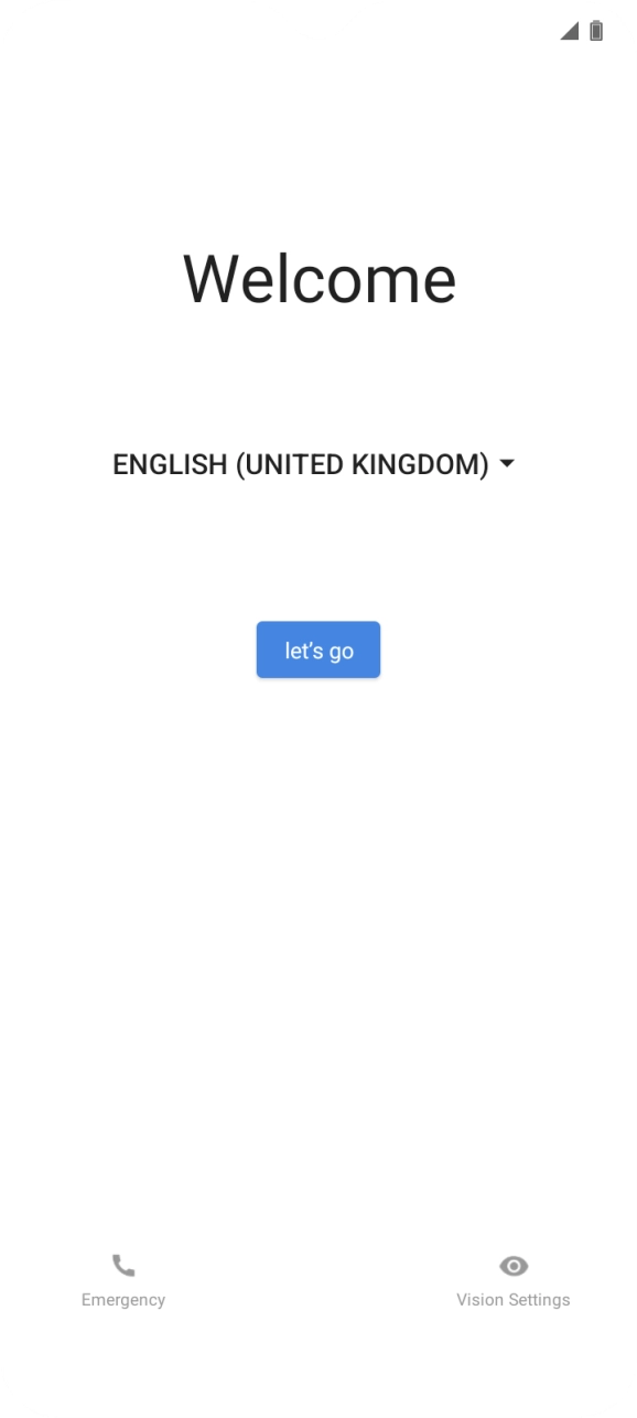 Press the drop down list. Press the drop down list.