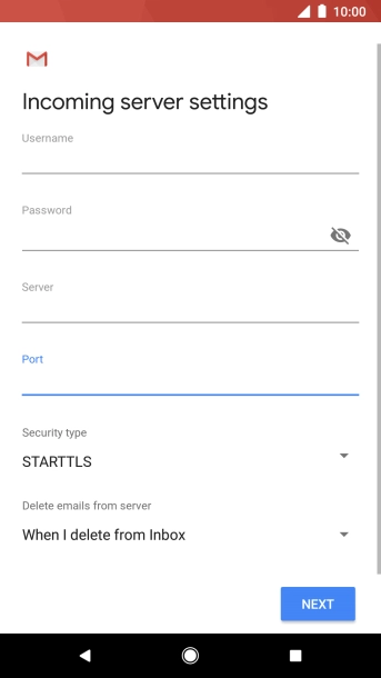 Press the drop down list below Press the drop down list below