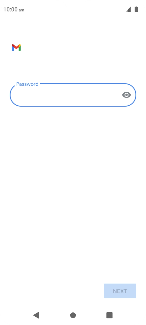 Press the field below 