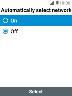 Select On to turn on the function. Select On to turn on the function.