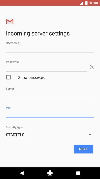 Press the drop down list below Press the drop down list below