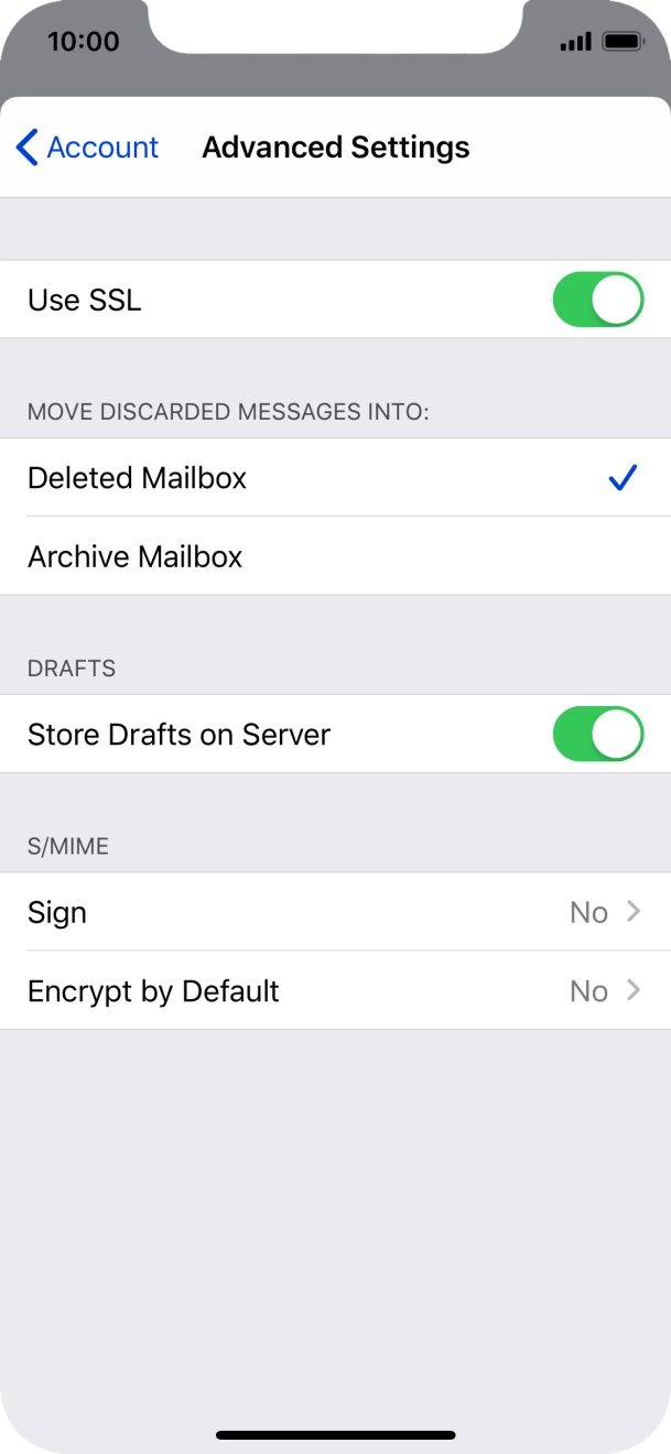 Press the indicator next to Press the indicator next to
