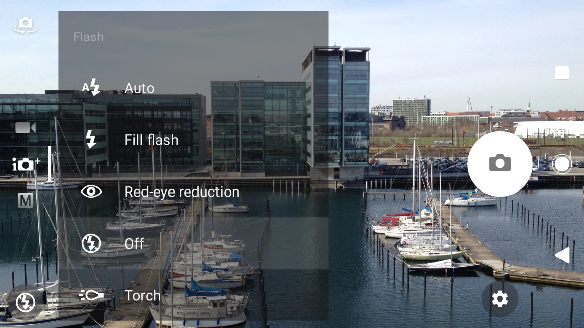 Press the required setting.