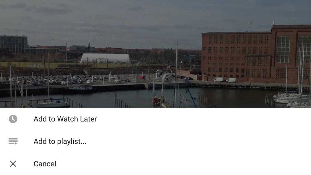 Press Add to playlist.... Press Add to playlist....