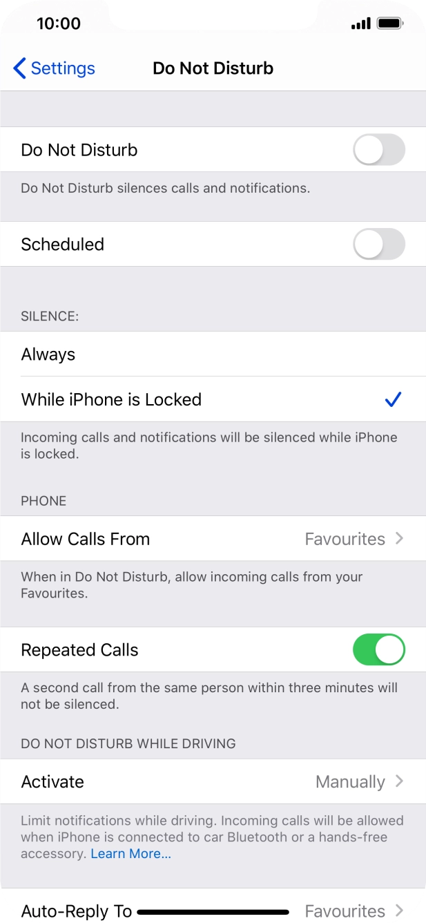 Press the indicator next to Press the indicator next to