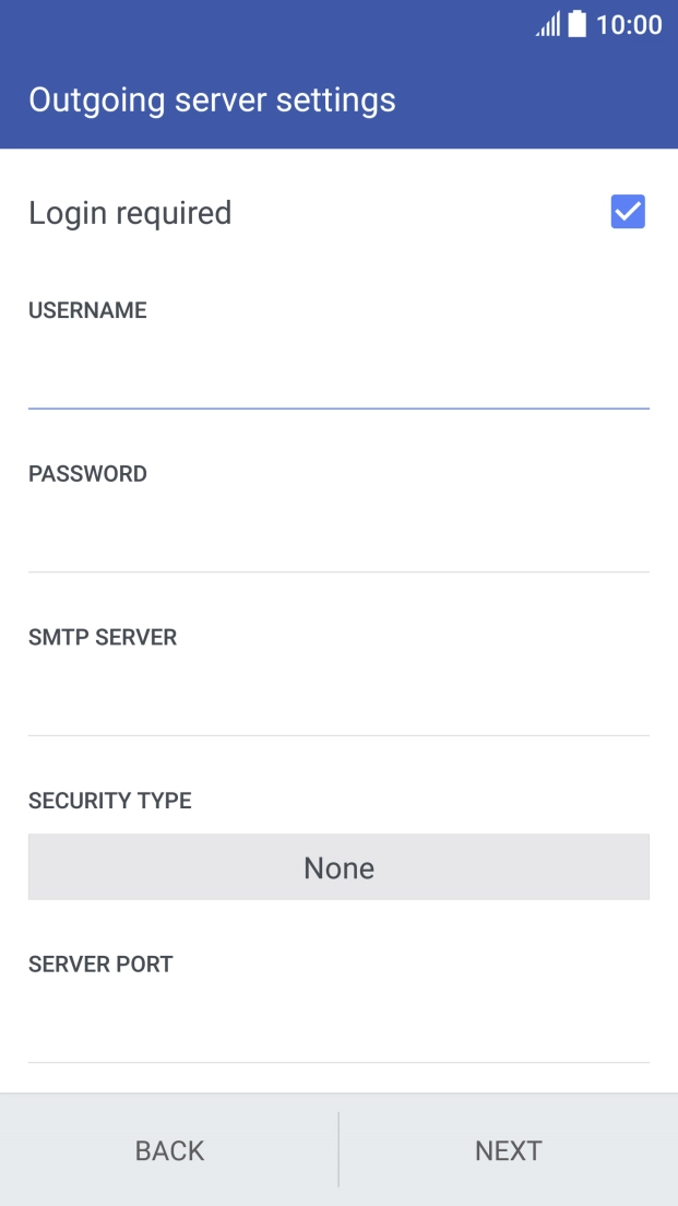 Press the field next to Press the field next to