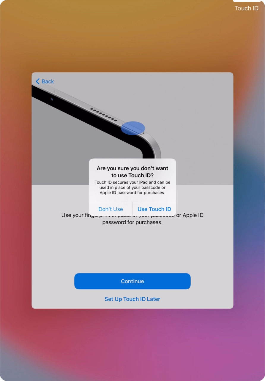 Press Don't Use. Press Don't Use.