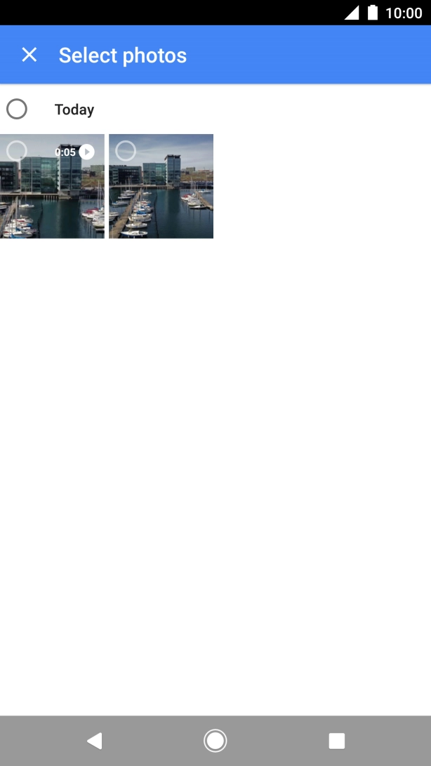 Press the required file.