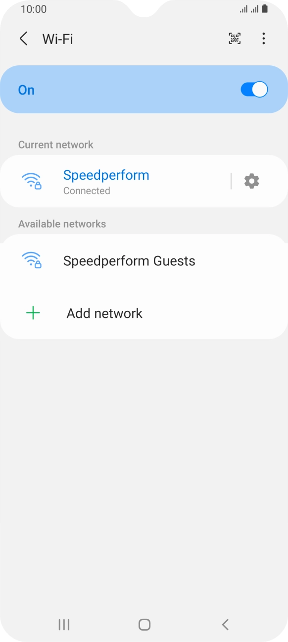 Press the Home key to return to the home screen. Press the Home key to return to the home screen.