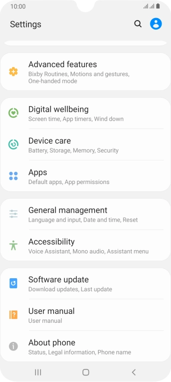 Press Device care. Press Device care.