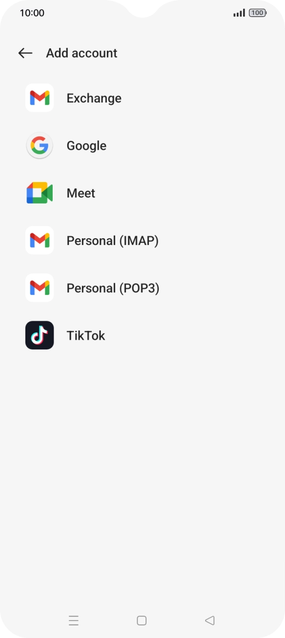 Press Google. Press Google.