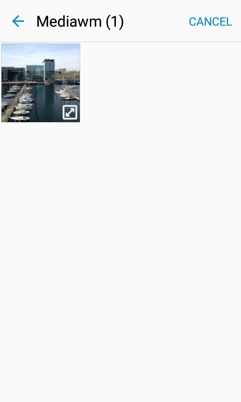 Press the required picture.