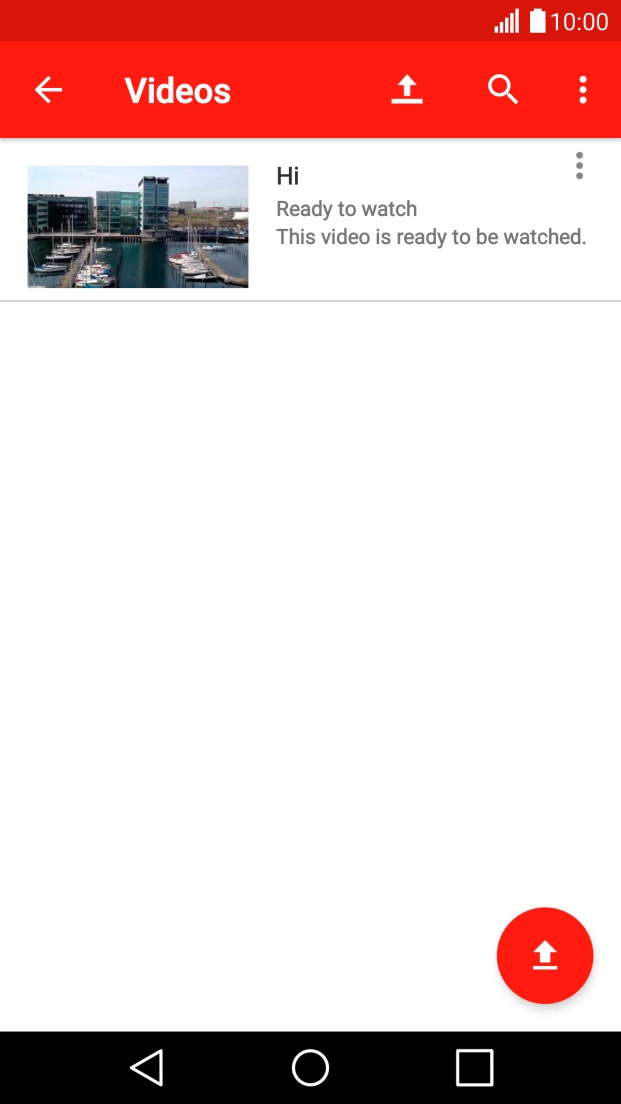 Press the search icon.