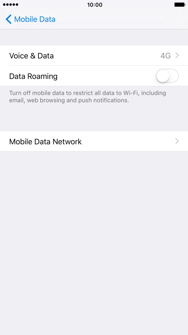 Press Mobile Data Network. Press Mobile Data Network.