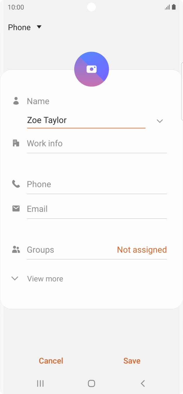 Press Phone and key in the required phone number.