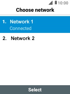 Press the Return key. Press the Return key.