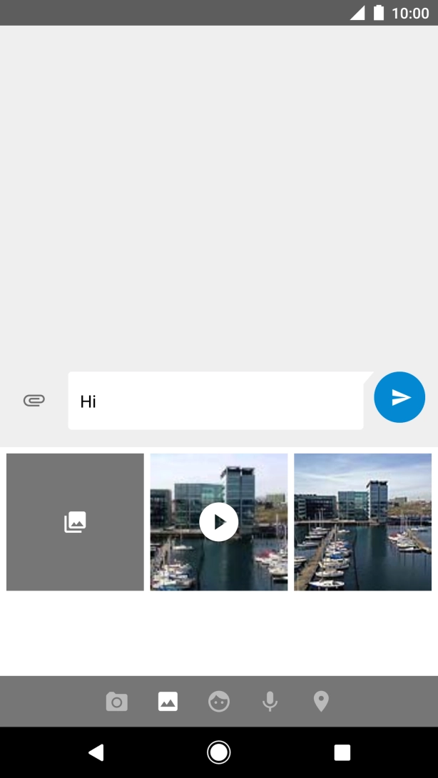 Press the required picture.