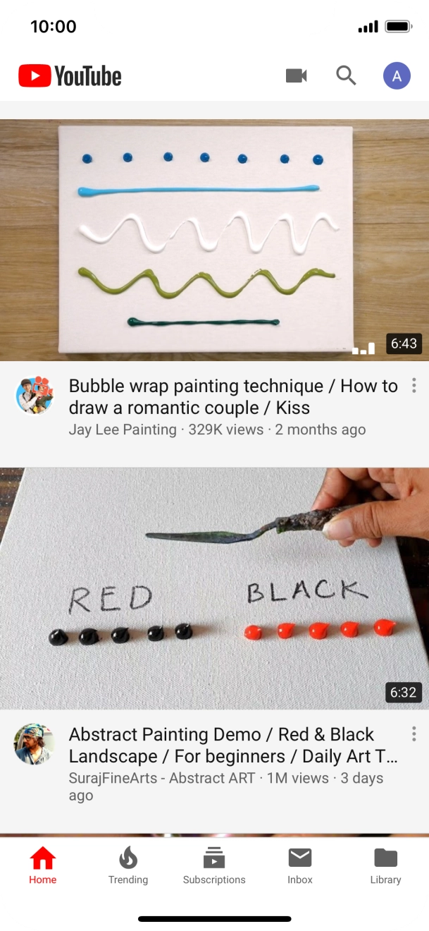 Press the upload icon. Press the upload icon.