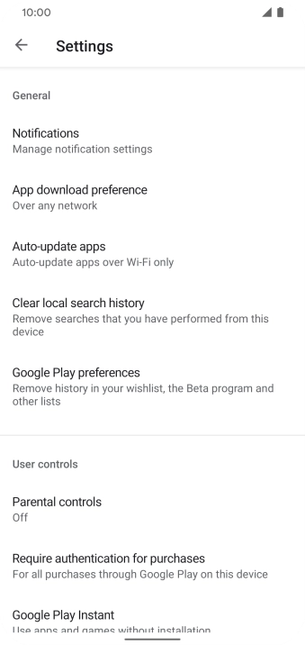 Press Auto-update apps. Press Auto-update apps.