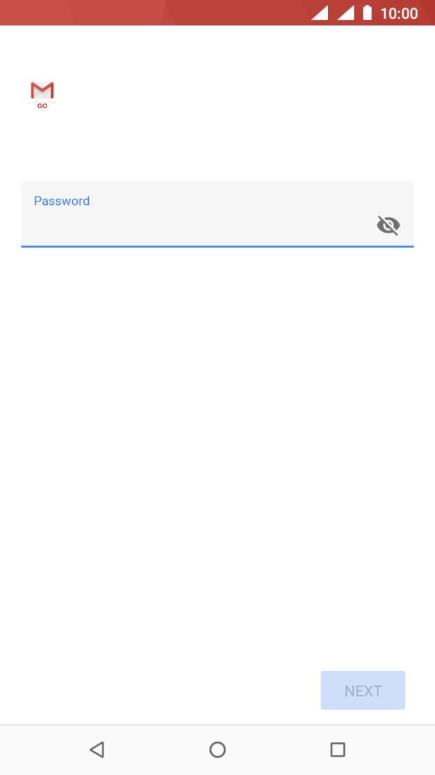 Press the field below 