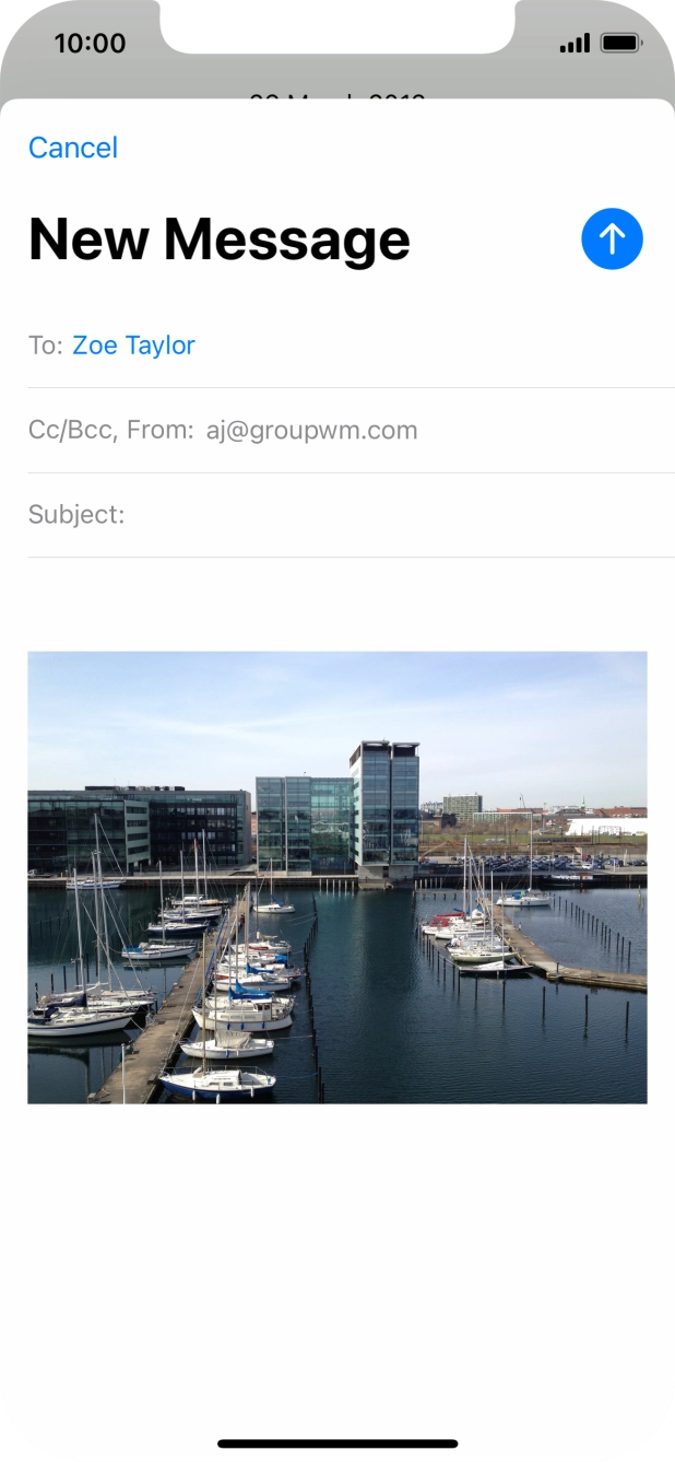 Press the field next to 