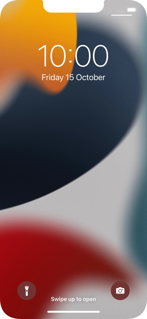 Slide your finger upwards starting from the bottom of the screen. Slide your finger upwards starting from the bottom of the screen.